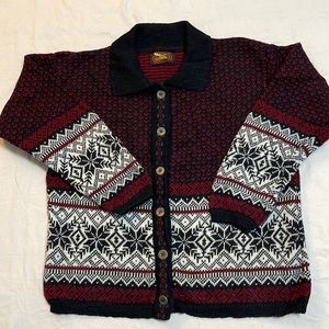 Y2K Alps women apparel wool sweater cardigan #G